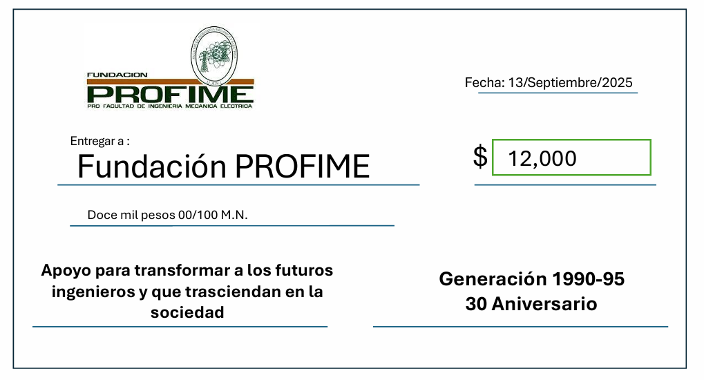 Cheque Generación 1990-1995